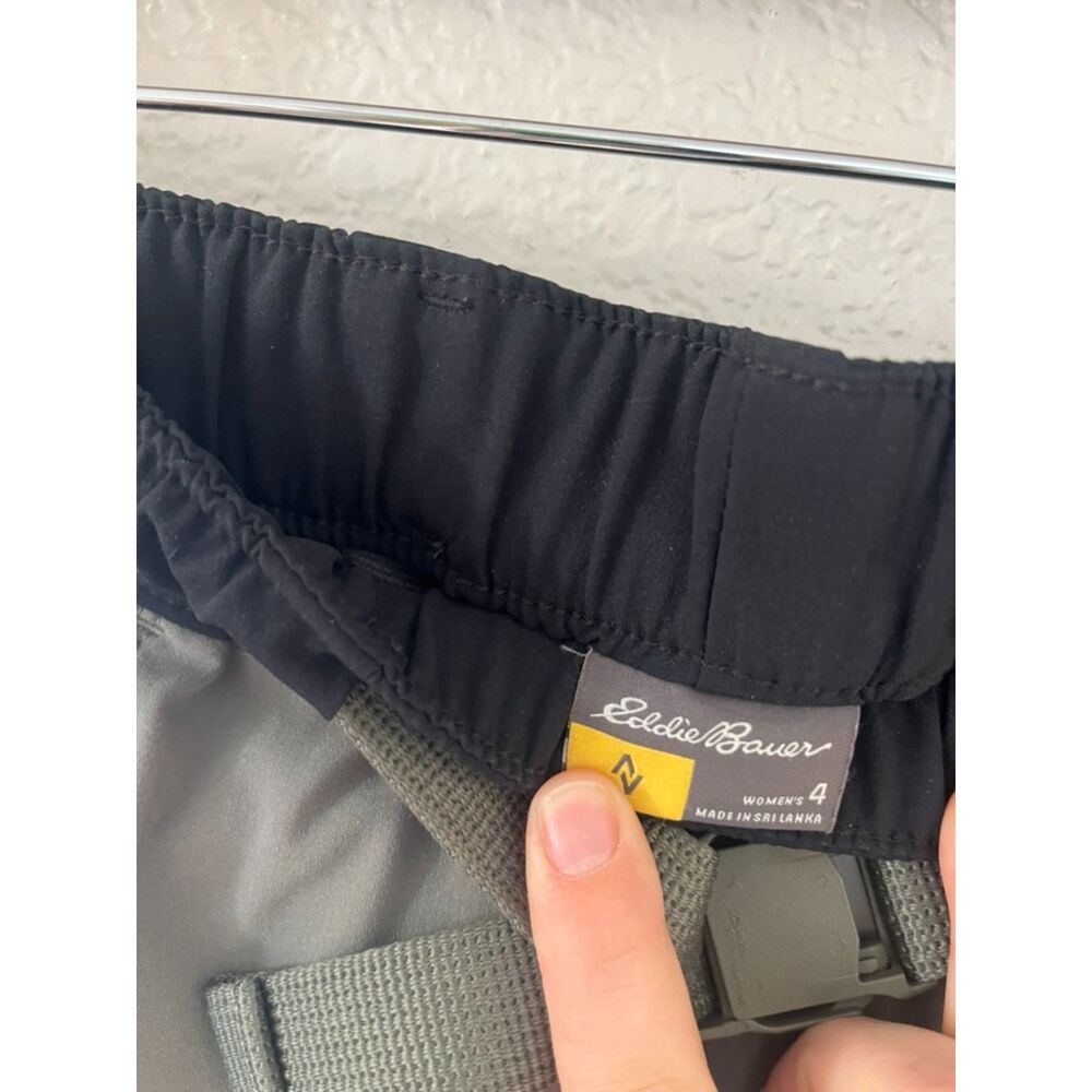 Eddie Bauer Convertible Clima Trail Zip-off Pants Color Block Size 4 - Picture 3 of 10